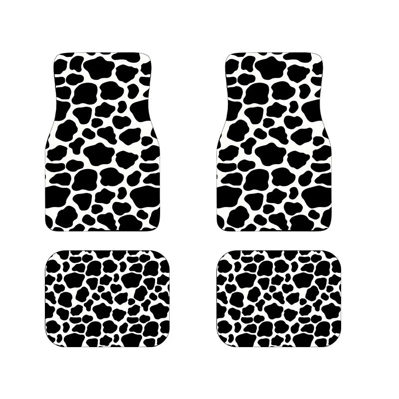 Ethnic Retro Style Car Floor Mats - Stain-Resistant & Easy to Clean