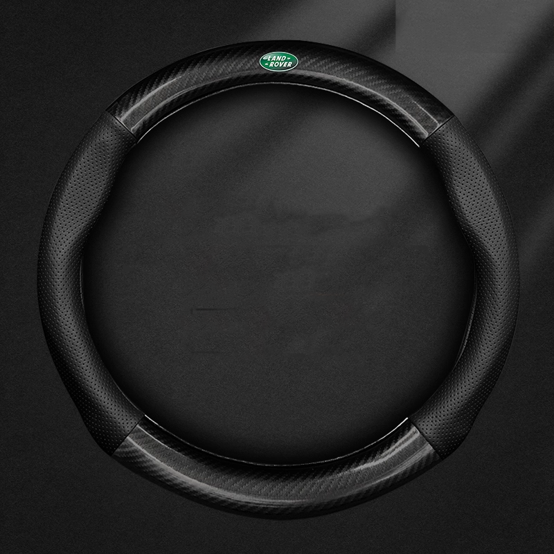 AirWeave Leather Steering Cover – Breathable Leather & Enhanced Grip