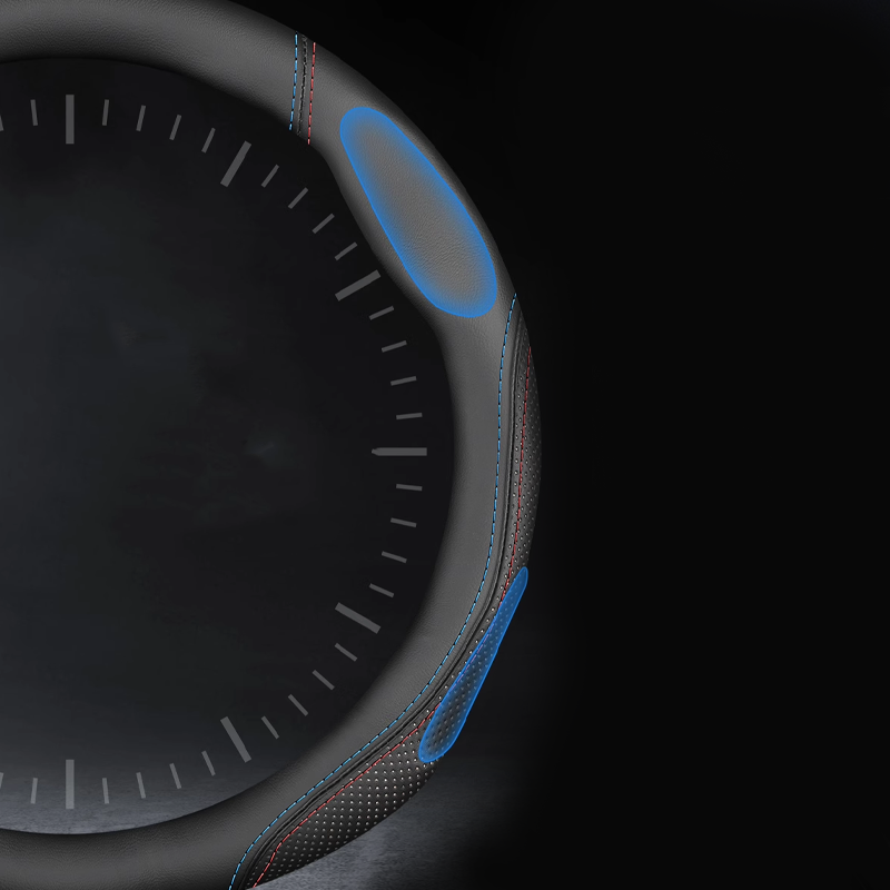 DriveX Elite Steering Cover – Breathable Comfort & Race-Level Grip
