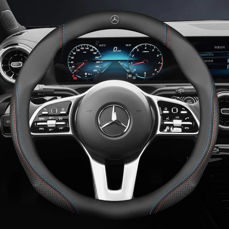 DriveX Elite Steering Cover – Breathable Comfort & Race-Level Grip