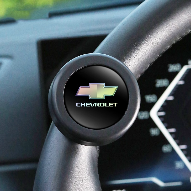 Steering Wheel Power Assist Knob - Customizable Logo