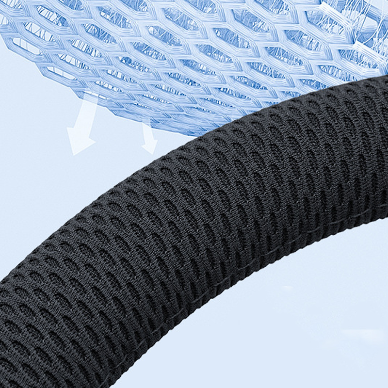 BreezeGrip Silk Steering Cover – Breathable, Sweat-Resistant & Logo Customizable